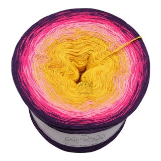 Bobbel Glöckchen Lila außen-4fach - 250g/950m