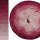 Bobbel Eisblume mit Glitzer Silber Pastell Rosa außen -3fach - 150g/750m