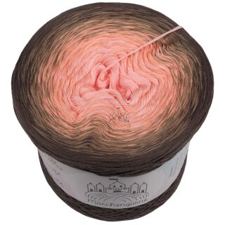 Bobbel Magnolienzweig Taupe außen-3fach - 100g/500m