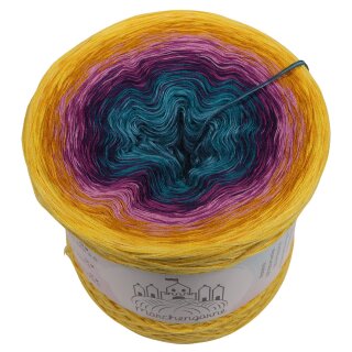 Bobbel Crazy 39 Gold außen -4fach - 400g /1520m