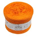 Bobbel Uni Orange 3 Fach - 200g - 1000m