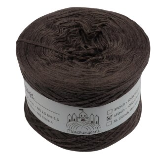 Bobbel Uni Taupe 4 Fach - 200g  -760m