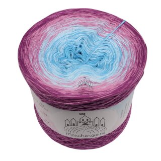 Bobbel Rosenwasser Oleander außen -3fach - 100g/500m