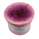 Bobbel Crazy 40 mit Glitzer Irisé Rose außen...
