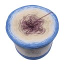 Bobbel Fata Morgana Ciel außen-4fach - 400g /1520m